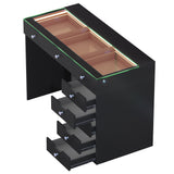 Diana Vanity Desk - 8 Storage Drawers