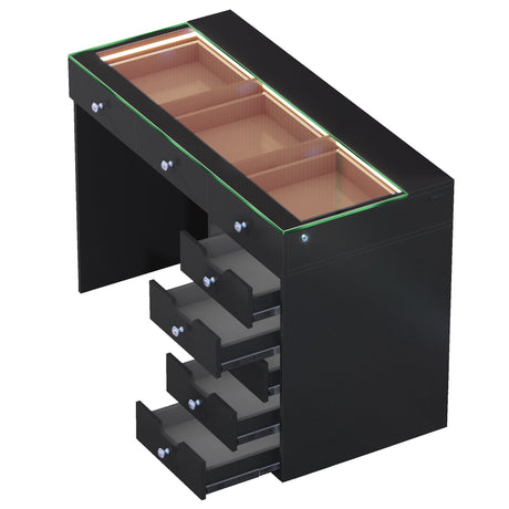 Diana Vanity Desk - 8 Storage Drawers