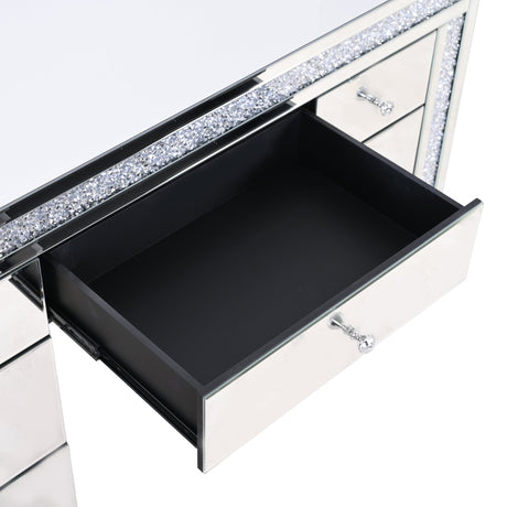 Crushed Diamonds LED Dressing Table
