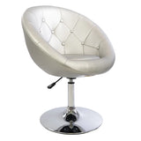 Antoinette Round Tufted Vanity Chair