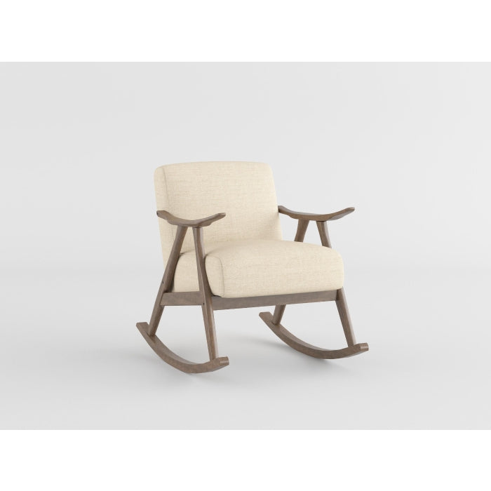 Waithe Orange Rocking Chair