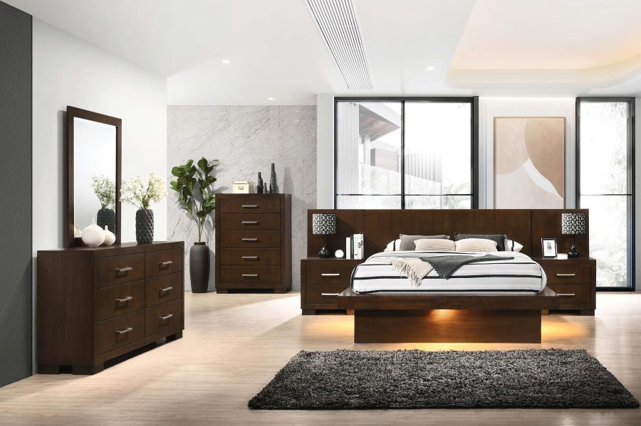 5-Piece Minimalistic Platform Bedroom Set Queen