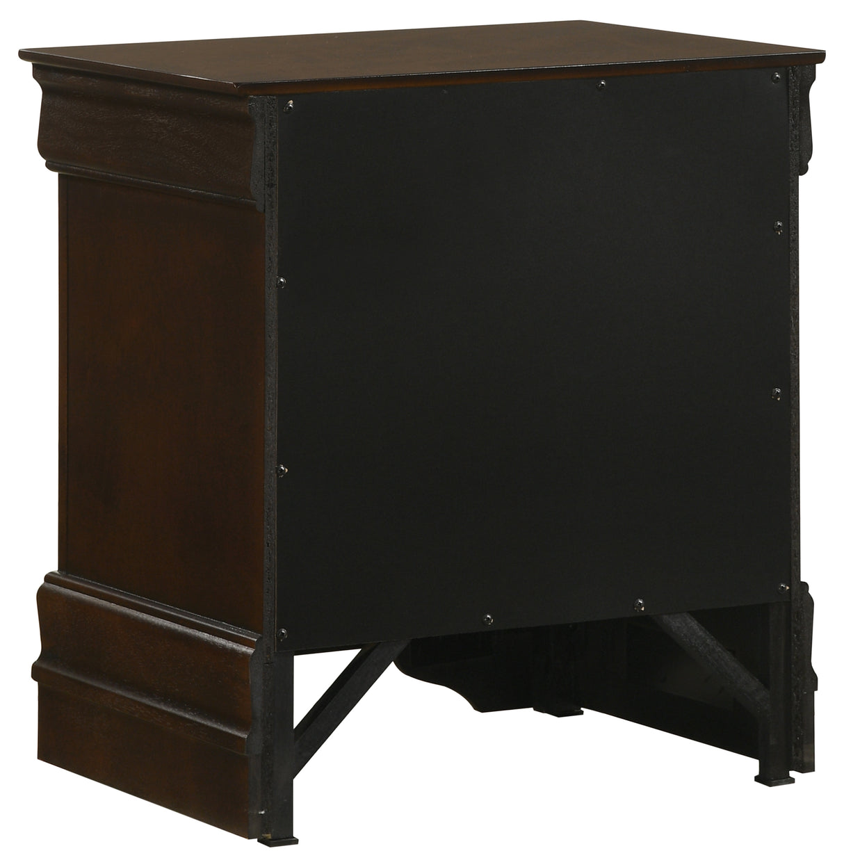 Louis Philippe Cappuccino 5-Piece Eastern King Bedroom Set