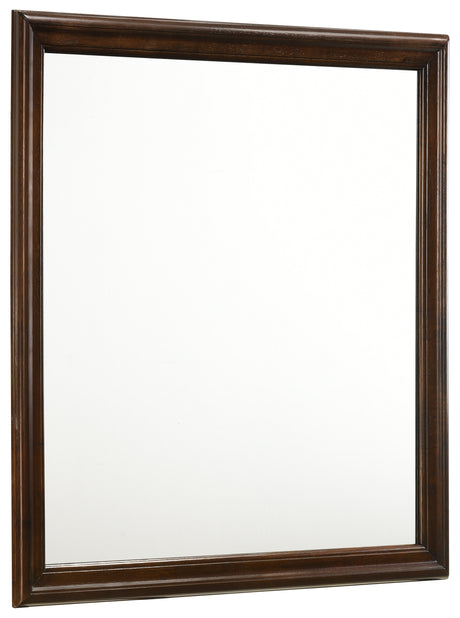 Louis Philippe Cappuccino 5-Piece Eastern King Bedroom Set