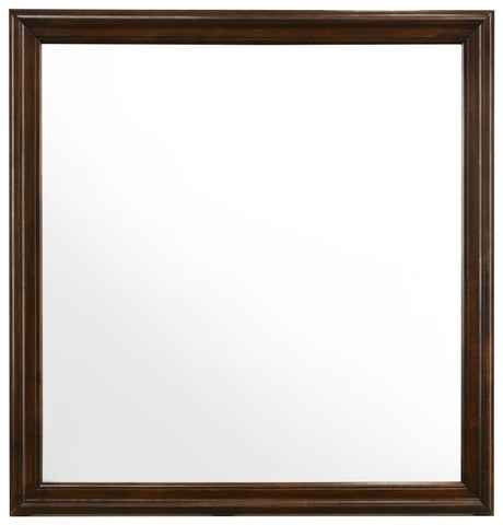 Louis Philippe Cappuccino 5-Piece Eastern King Bedroom Set