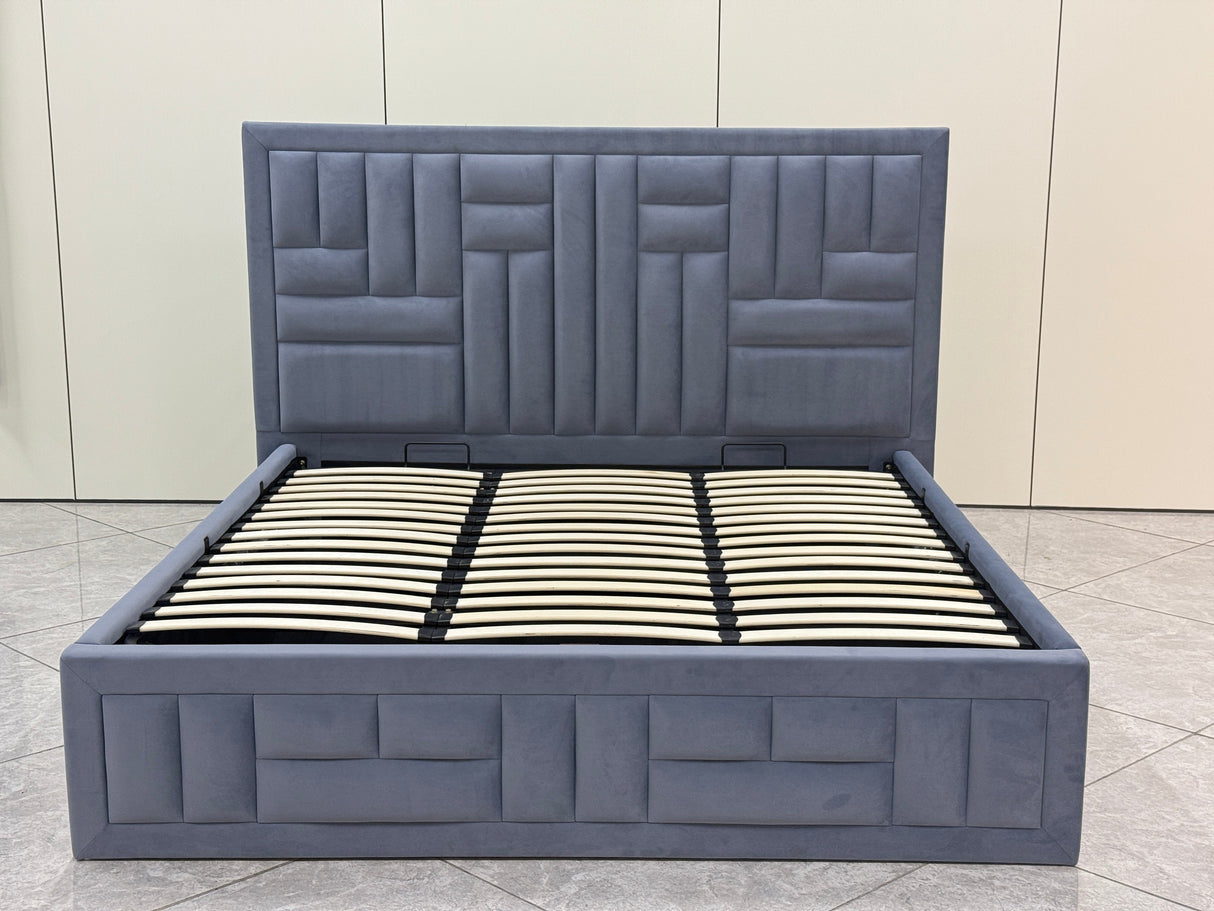 Modern Upholstered Storage Bed