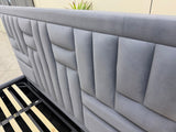 Modern Upholstered Storage Bed