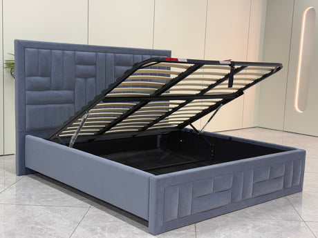 Modern Upholstered Storage Bed