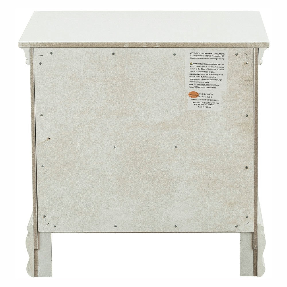 Lucida White Nightstand