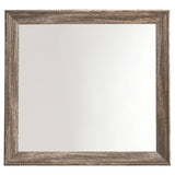 Kauffman Rectangular Mirror Washed Taupe