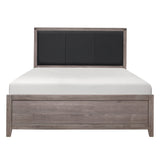 Woodrow Brownish Gray Queen Bed