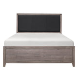 Woodrow Brownish Gray Queen Bed