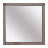 Woodrow Brownish Gray Mirror (Mirror Only)