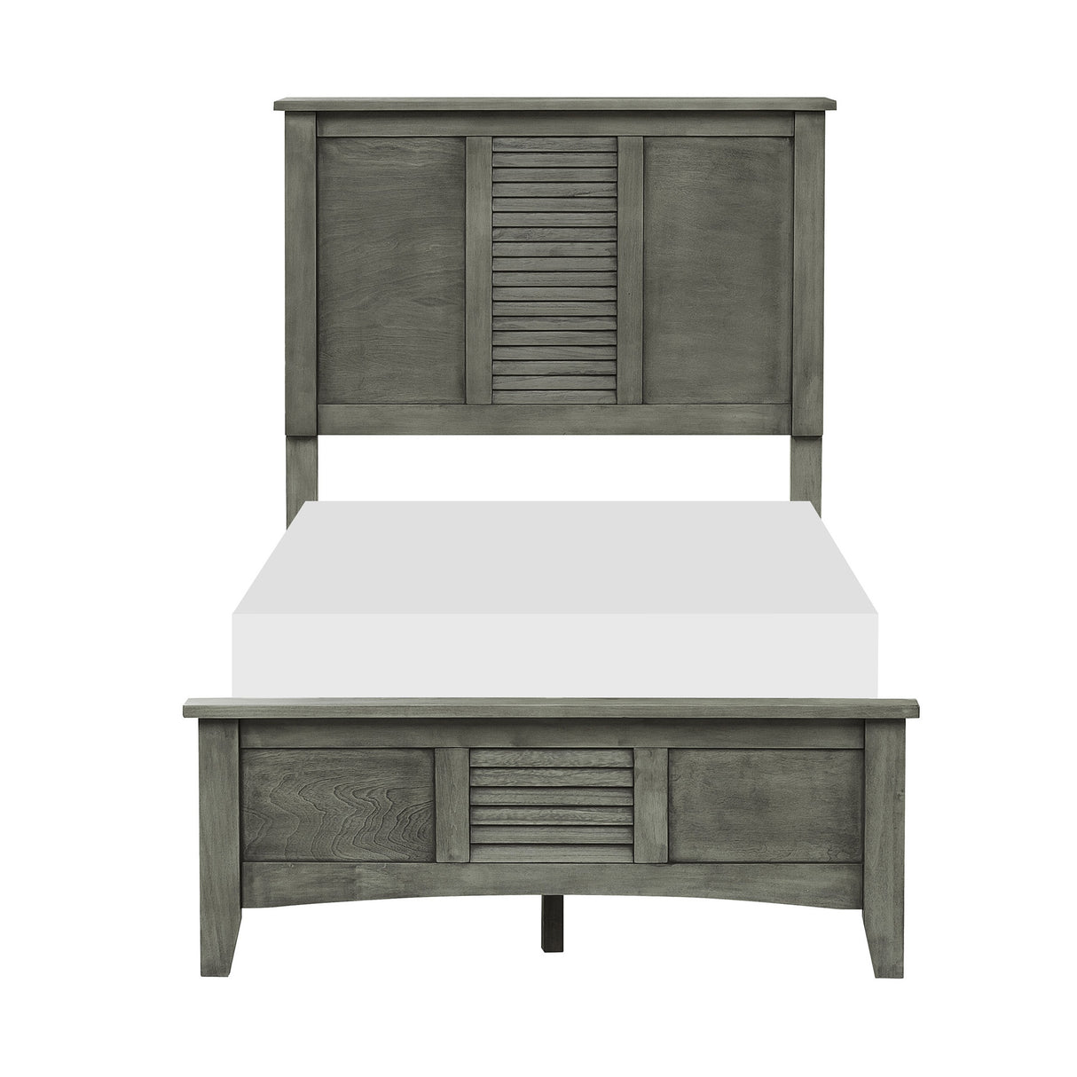 Garcia Gray Twin Bed