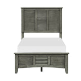 Garcia Gray Twin Bed