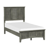 Garcia Gray Twin Bed