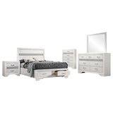Miranda White 5-Piece Full Bedroom Set