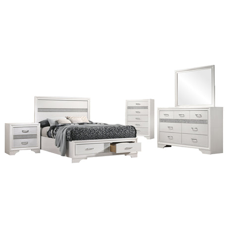 Miranda White 5-Piece Full Bedroom Set