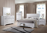 Miranda White 5-Piece Eastern King Bedroom Set