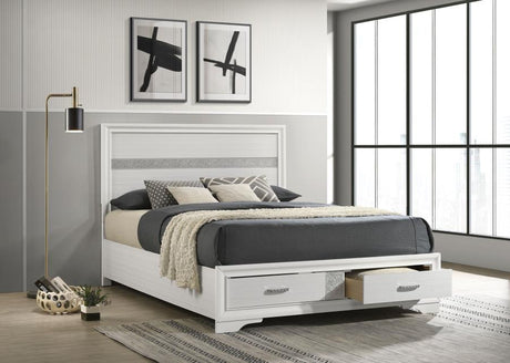 Miranda White 4-Piece Queen Bedroom Set