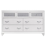 Barzini 7-Drawer Dresser White