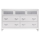 Barzini 7-Drawer Dresser White