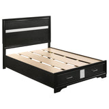 Miranda Black 5-Piece Full Bedroom Set