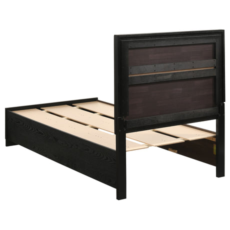 Miranda Black 5-Piece Twin Bedroom Set
