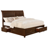 Barstow Eastern King Storage Bed Pinot Noir