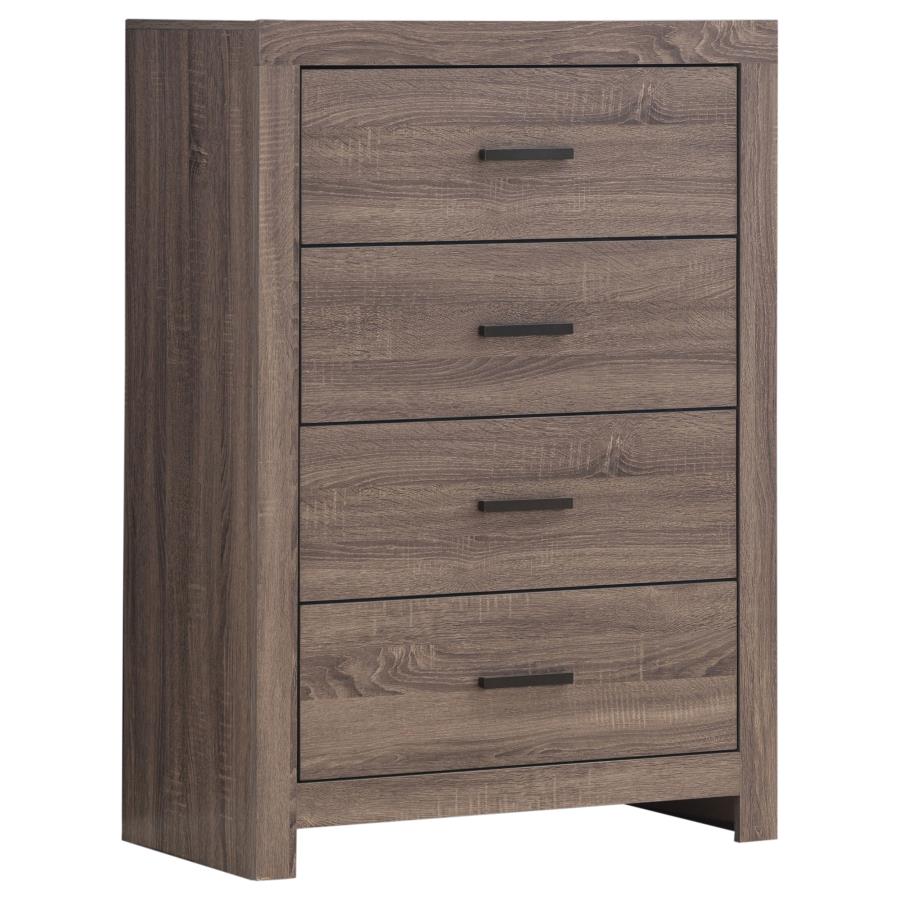 Brantford 4-Drawer Chest Barrel Oak