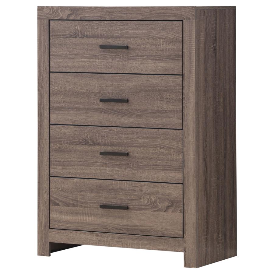 Brantford 4-Drawer Chest Barrel Oak