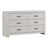 Brantford 6-Drawer Dresser Coastal White
