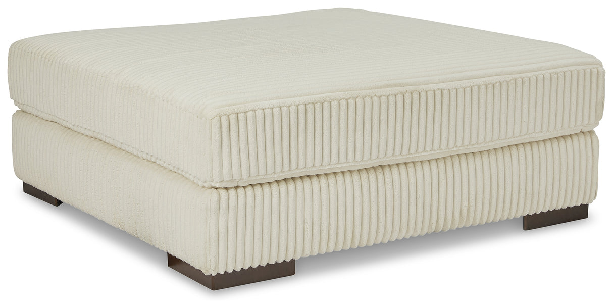 Lindyn Ivory Oversized Accent Ottoman