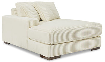 Lindyn Ivory Left-Arm Facing Corner Chaise