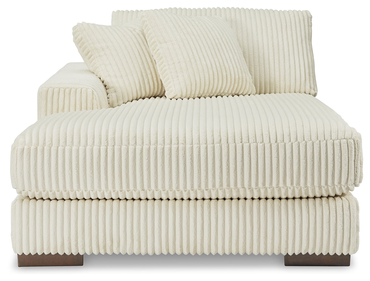 Lindyn Ivory Left-Arm Facing Corner Chaise
