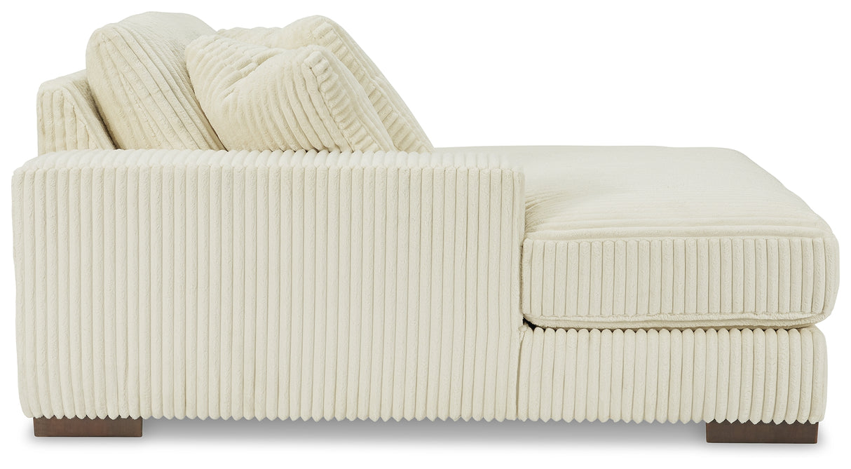 Lindyn Ivory Left-Arm Facing Corner Chaise