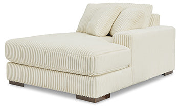 Lindyn Ivory Right-Arm Facing Corner Chaise