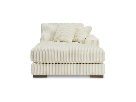 Lindyn Ivory 6-Piece Right-Arm Facing Sectional With Chaise And Ottoman