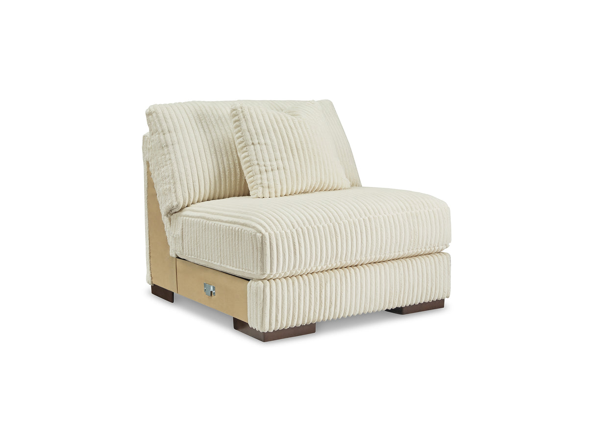 Lindyn Ivory 6-Piece Right-Arm Facing Sectional With Chaise And Ottoman