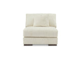 Lindyn Ivory 6-Piece Right-Arm Facing Sectional With Chaise And Ottoman