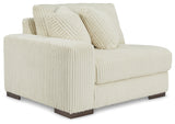 Lindyn Ivory Left-Arm Facing Corner Chair