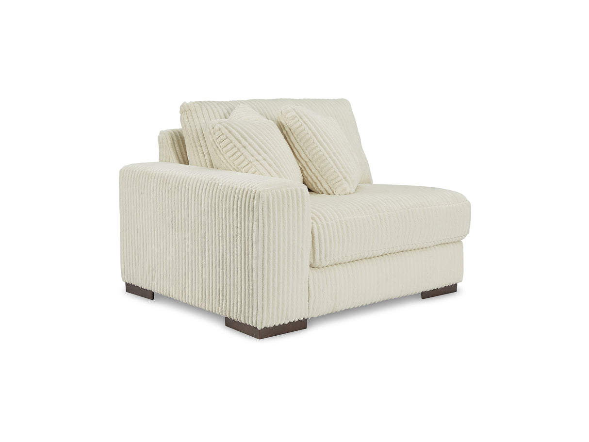 Lindyn Ivory 6-Piece Right-Arm Facing Sectional With Chaise And Ottoman