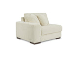Lindyn Ivory 6-Piece Right-Arm Facing Sectional With Chaise And Ottoman
