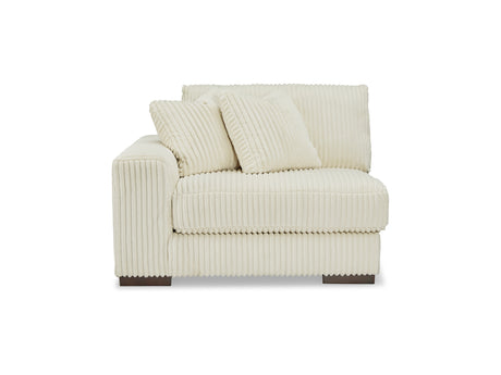 Lindyn Ivory 6-Piece Right-Arm Facing Sectional With Chaise And Ottoman