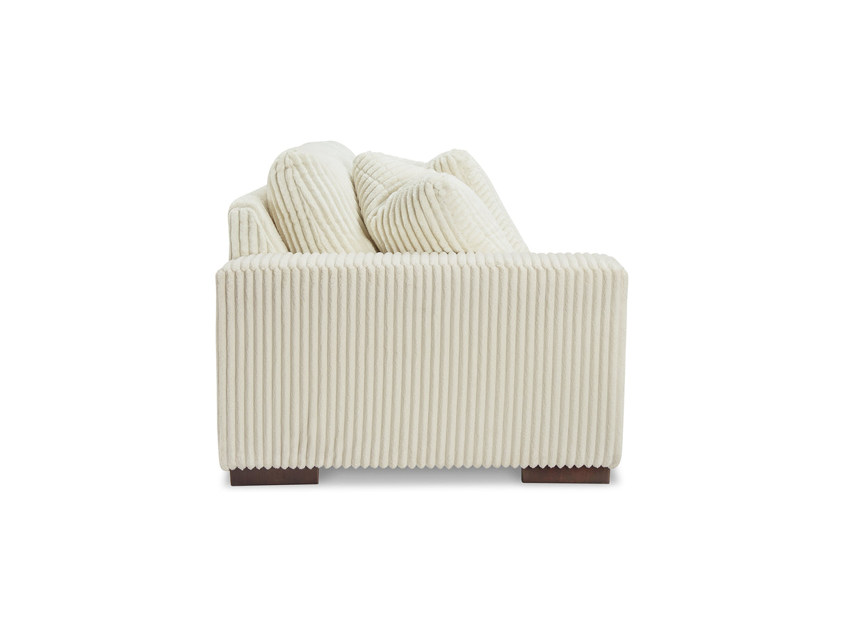 Lindyn Ivory 6-Piece Right-Arm Facing Sectional With Chaise And Ottoman