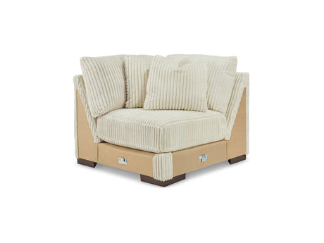 Lindyn Ivory 6-Piece Right-Arm Facing Sectional With Chaise And Ottoman