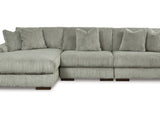 Lindyn Fog 3-Piece Left-Arm Facing Sectional With Chaise