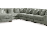 Lindyn Fog 6-Piece Left-Arm Facing Sectional With Chaise
