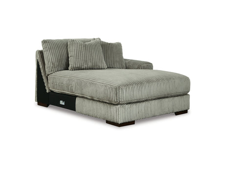 Lindyn Fog 3-Piece Right-Arm Facing Sectional And Chair