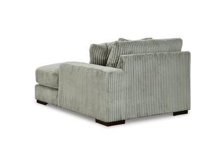 Lindyn Fog 5-Piece Right-Arm Facing Sectional And Ottoman